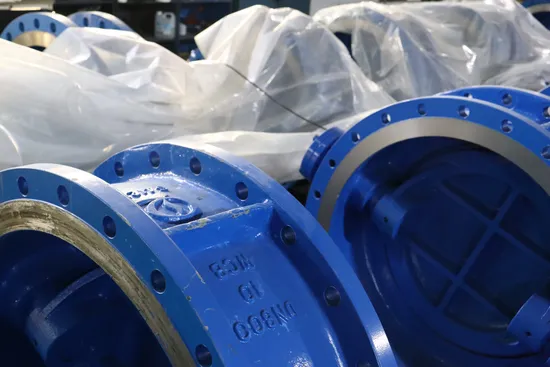 DN50~DN3000 Class150/300/600 Wcb/304/304L/316/316L Bi-Directional Metal Hard Sealed All-Metal Hard Seal Butterfly Valve